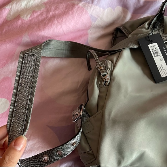 mz wallace- dove gray grey marlena detailed medium sized backpack nwt - Picture 8 of 12